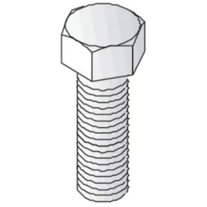 Unistrut Hexagon Bolt M12x50mm