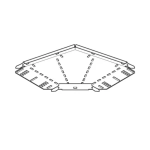 Legrand Bend 90° Flat 600mm Hot Dipped Galvanised