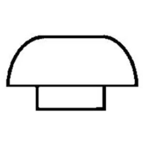 Manrose Cowl Roof Extract Cover 110mm Grey For Extract Ventilation Pi