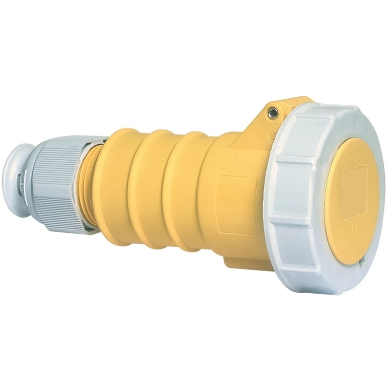 CEENorm Connector 2P+E IP67 16A 110V Yellow
