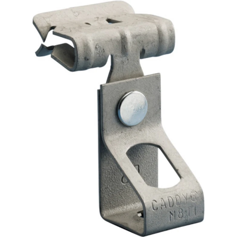 nVent CADDY H-Ti/T Rod to Flange Clip, 8 mm Hole, Threaded, 14 - 20mm Flange