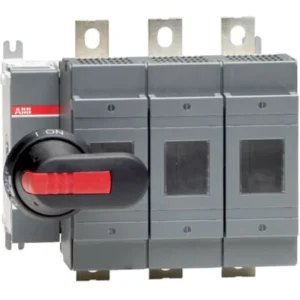 ABB 250A 3 Pole Handle And Shaft Included Front Operated Switch Fuse