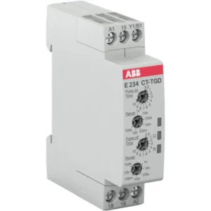 ABB CT-TGD.12 Time relay - pulse generator 1c/o - 24-240VAC 24-48VDC