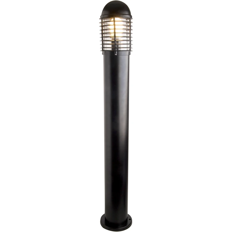 Robus Bollard E27 Lamp+Opal Diffuser IP44 60W 100cm Aluminium - Image 2