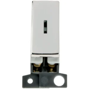 Click Scolmore Switch Ingot DP Resistive Key Module 13A Chrome