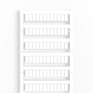 Weidmuller Terminal Marker Polyamide 66 140g 6 x 10mm White