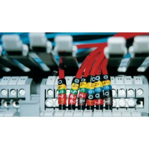 HellermannTyton Hellerman Marker Blk/Yel PK250