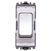 MK Electric Grid Switch Intermediate Black Inserts