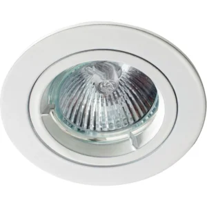 Robus ZAK GU10 mains voltage DieCast AL downlight,max 50W,IP20,70m