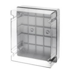 Wiska Junction Box Cldlwib 14 Clear/Deep Lid Enclosure 380X300X180mm Grey/C - Image 2
