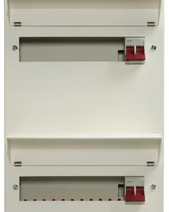 Wylex 22 Way Duplex Dual Tariff Consumer Unit 100A Main Switch +11, 100A Main Switch +11