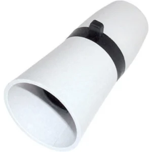 Click Scolmore Polar White T2 BC Half InchThread Entry Cord Grip Switched Lampholder Straight Skirt