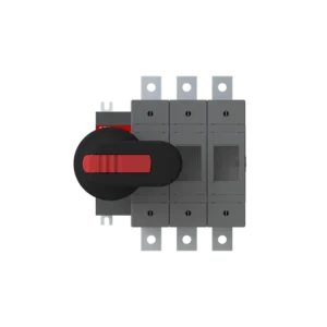 ABB 3-Pole Front Operated Left Side A2-A4 British Standard Handle And Shaft Included Switch Fuse