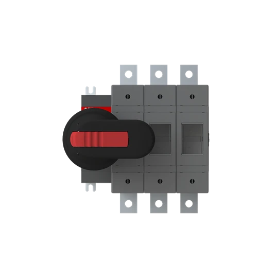 ABB 3-Pole Front Operated Left Side A2-A4 British Standard Handle And Shaft Included Switch Fuse