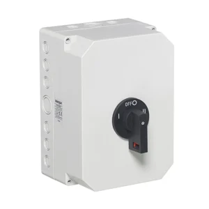 Newlec Manual Changeover Switch SP+N 100A IP65 Moulded