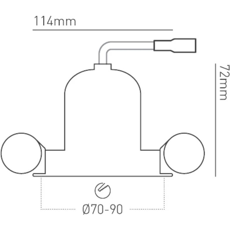 Collingwood Lighting Downlight 1901 Adjust Round 9.6W 3000K Medium Beam Mains Dimming - Image 3