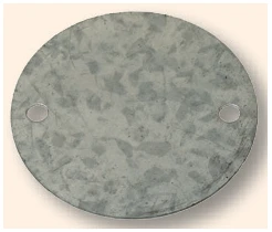 Niglon Lid Heavy Gauge Steel Galvanised - Image 2