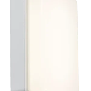 Knightsbridge MLA 230V IP54 5W LED Security Amenity Bulkhead White Base with Opal Diffuser Cool White 4000K