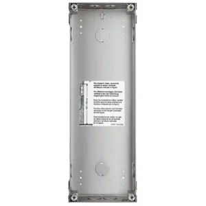 Bticino Box 3 Module Flush Mounted Tearing Protection Vandal Resistant