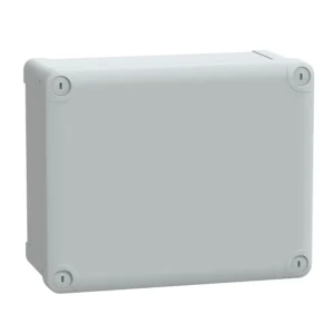 Schneider Electric ABS box IP66 IK07 RAL7035 Int.H225W175D100 Ext.H241W191D128 Opaque cov