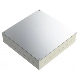 Metpro 12x12x3 ADAPTABLE BOX K/O - GALV