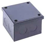 Niglon Adaptable Box Knockouts 150X150X100mm Steel Black