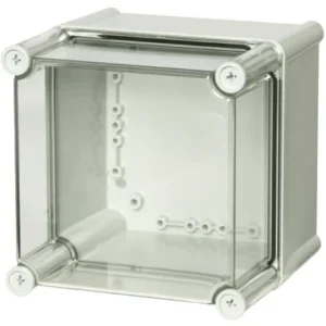 Fibox Polycarbonate Enclosure with Transparent Lid