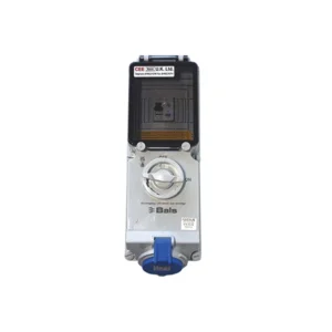 CEENorm Switched Interlocked RCD Protected Socket 32A 230V 3P IP44 A Type