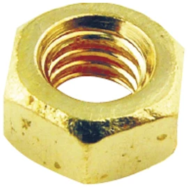 Olympic Fixings Nut Hexagon M6 Brass