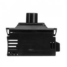 Zano Dimmer Switch 1 Gang Grid Rotary Push On/Off 1-10V Black