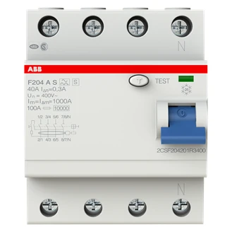 ABB F204 A S-40/0.3 Residual Current Circuit Breaker - Image 2