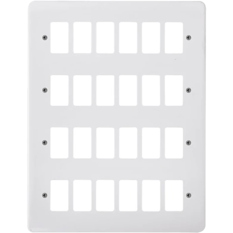 Click Scolmore Click Mode GridPro 24 Gang Front Plate - Image 2