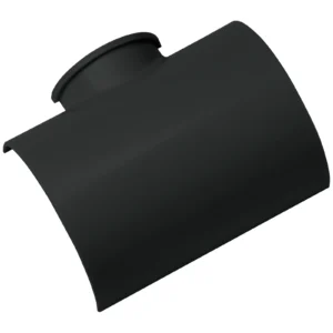 D-Line Tee Adaptor Surface Box Clip-Over 50 x 25mm Black