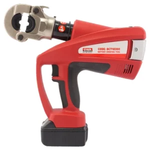 SWA Crimping Tool Battery Operated 10-300mm2 Red Plastic