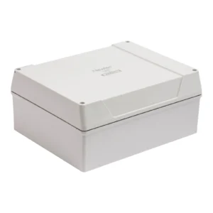Newlec Junction Box 5 Pole 35-50mm Terminals 260 x 210 x 116mm IP65 Grey
