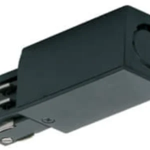 JCC a Leviton Company Track 3 Circuit Power Feed Left Black