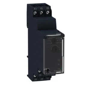 Schneider Electric On-delay timing relay, 24VDC/24..240 V AC, 2 C/O