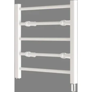 Creda Towel Rail Clear5W Flat Five-Rail Ladder 100W 492mm White