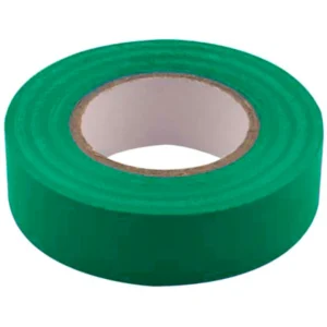Unicrimp Insulation Tape 19mmx20M Green PVC Roll