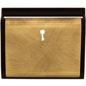 Click Scolmore Antique Brass Front Plate For MM620BK (Key Fob Module)
