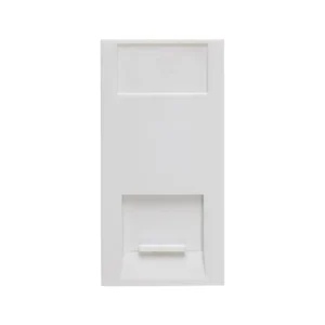 Deta Module 1 Gang Telephone Secondary White Moulded