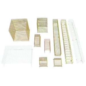 Newlec Galvanised Wire Guard External Floodlight 305 x 254 x 356mm