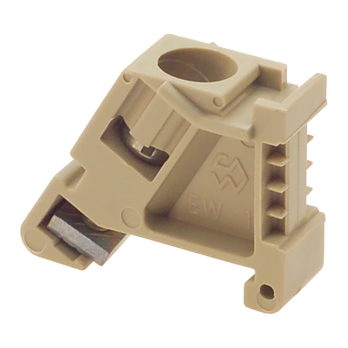 Weidmuller End Bracket Polyamide 66 3g 10x21x26mm Beige - Image 2
