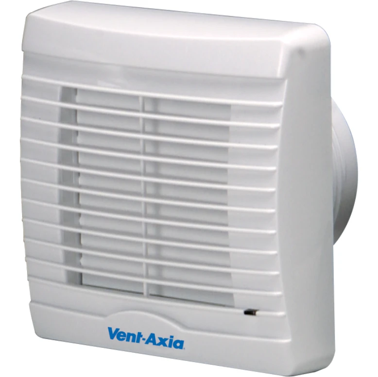 Vent-Axia Fan Shutter+Humidistat 155 x 155mm White Pullcord - Image 2