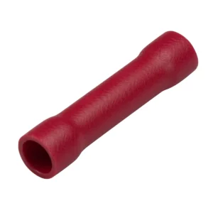 KrimpTerm 0.5-1.5mm Red Butt Connector Terminals