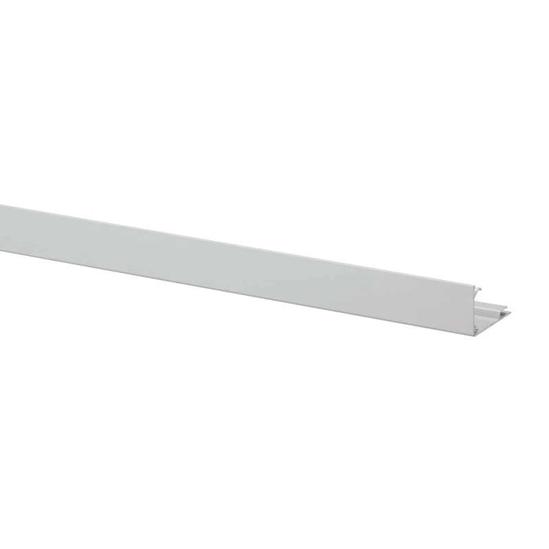 MK Electric Cover Square For 3D Skirting Trunking 3m White PVC - Image 3