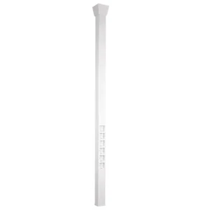 Marshall-Tufflex Pole Double Sided 6 ACcessory Boxes White 250mm Adjustable Slide