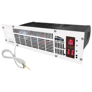 Eterna Heater Fan Plinth 3 Heat Settings IP20 480 x 125 x 220mm White/S/S