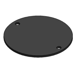 Metpro Steel Light Pattern Box Lid Black