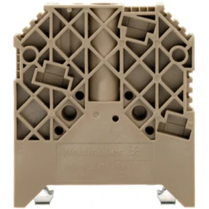 Weidmuller End Bracket 12 x 62.5 x 56mm Polyamide Dark Beige
